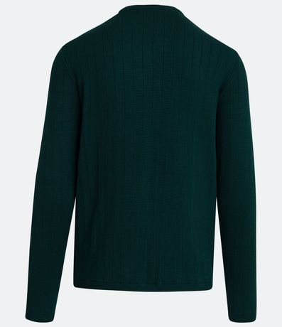 Suéter en Viscosa con Textura en Rayas Verticales 6