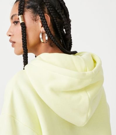 Buzo Alargado Cerrado Básico en Algodón con Capucha y Bolsillo Canguro Comfy 5