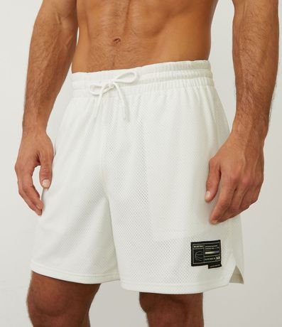 Bermuda Deportiva de Baloncesto con Cintura elástica y Textura 2