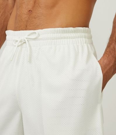 Bermuda Deportiva de Baloncesto con Cintura elástica y Textura 4