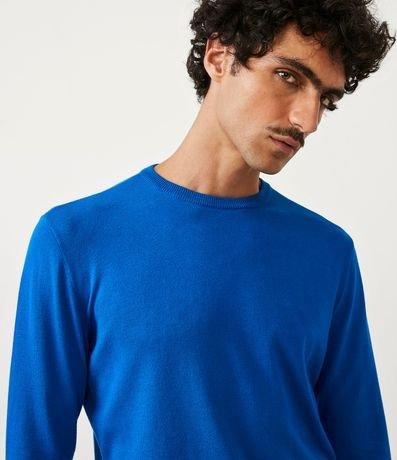 Suéter Slim en Viscosa con Manga Larga 4