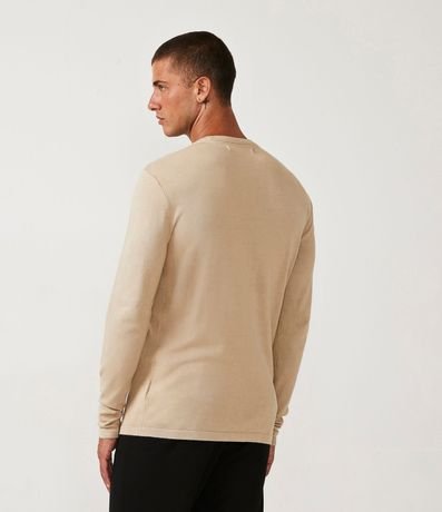 Suéter Slim en Viscosa con Manga Larga 3