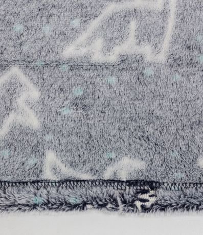 Pijama Largo Infantil en Fleece con Estampado Constelación Brilla en la Oscuridad - Talle 2 a 10 años 2