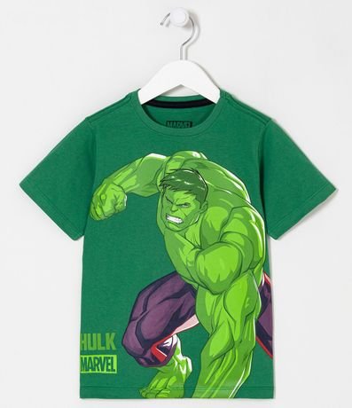 Remera Infantil con Estampado de Hulk - Talle 3 a 10 años 1