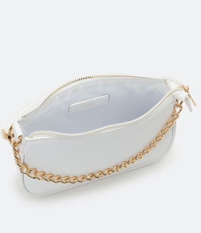 Cartera Transversal Baguette con Correa de Cadena 6