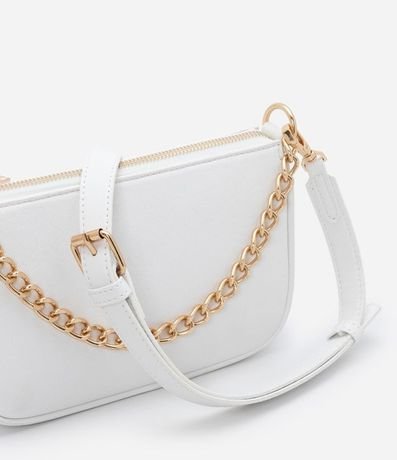 Cartera Transversal Baguette con Correa de Cadena 8
