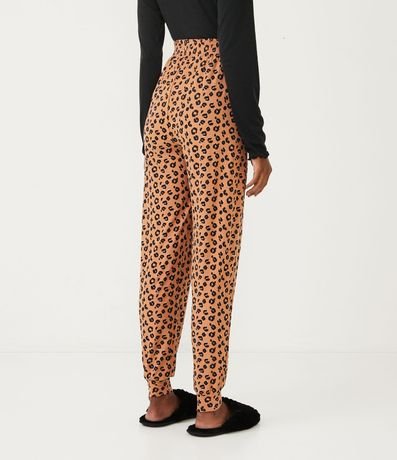 Pantalón de Pijama con Estampado Animal Print Jaguar 3