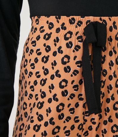 Pantalón de Pijama con Estampado Animal Print Jaguar 4