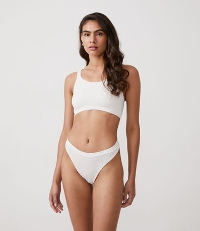 Bombacha Bikini Tanga en Microfibra Texturizada sin Costura 1