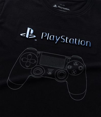 Remera Infantil con Estampado Holográfica PlayStation - Talle 5 a 14 años 5