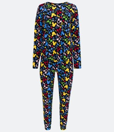 Pijama Largo con Estampado Mickey Mouse 5