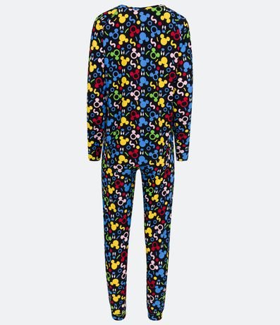 Pijama Largo con Estampado Mickey Mouse 6