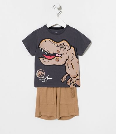 Conjunto Infantil con Estampado de Dinosaurio Jurassic Park - Talle 1 a 5 años 1