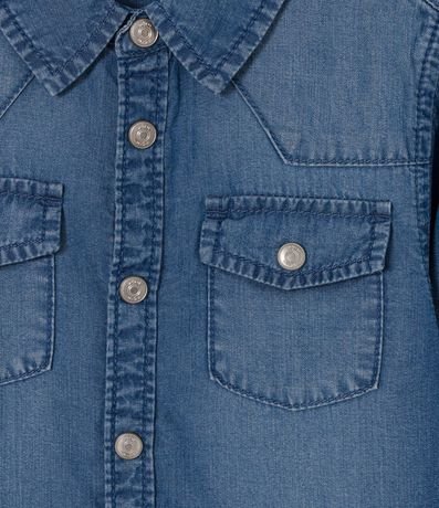 Camisa Infantil en Liocel con Bolsillos - Talle 1 a 5 años 3