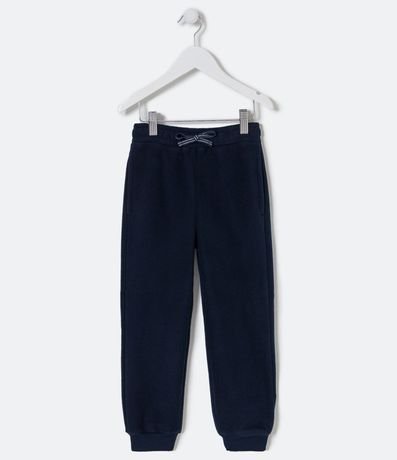 Pantalón Jogger Infantil con Cordón Rayado con Purpurina - Talle 5 a 14 años 1