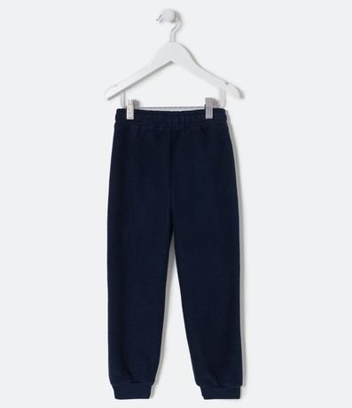 Pantalón Jogger Infantil con Cordón Rayado con Purpurina - Talle 5 a 14 años 2