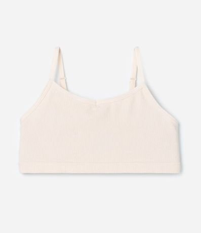 Conjunto Soutien y Bombacha Infantil Acanalados y sin Costura - Talle 8 a 14 años 2