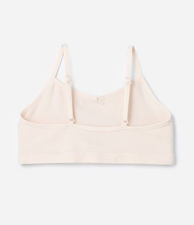 Conjunto Soutien y Bombacha Infantil Acanalados y sin Costura - Talle 8 a 14 años 3