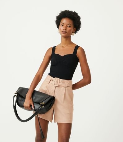 Blusa Musculosa de Punto