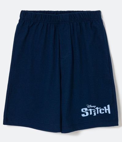 Pijama Corto Infantil Estampado Stitch - Talle 4 a 10 años 3