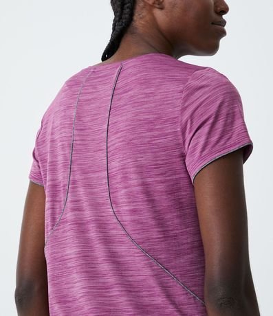 Remera Deportiva en Poliamida con Detalle en Bies 5