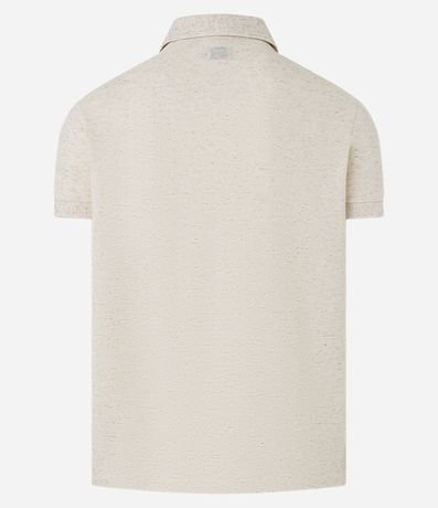 Polo Comfort en Algodón Texturizado con Manga Corta 10