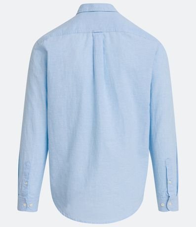 Camisa Manga Larga en Lino 6