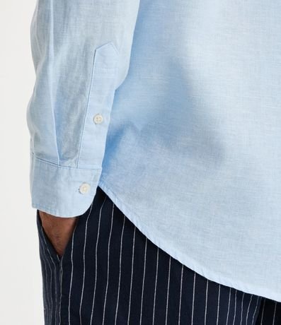 Camisa Manga Larga en Lino 4