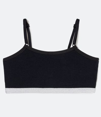 Kit 02 Soutiens Top sin Relleno con Elástico Brillante - Talle 8 al 14 años 3