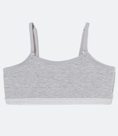 Kit 02 Soutiens Top sin Relleno con Elástico Brillante - Talle 8 al 14 años 4