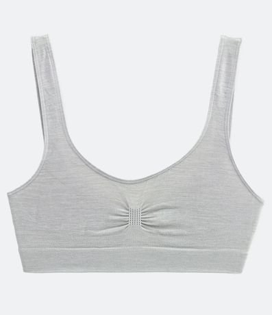 Sujetador Top sin Copa y Aro de Microfibra sin Costura Trifil 4