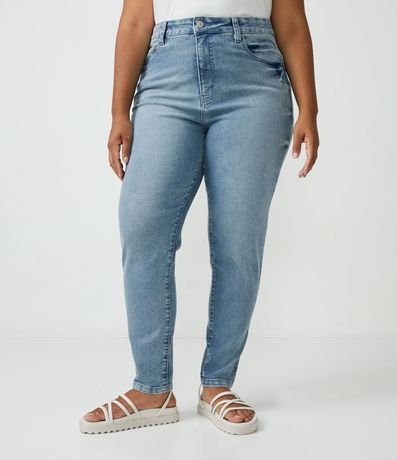 Pantalón Skinny Jeans con Recorte en el Bolsillo Curve & Plus Size 1