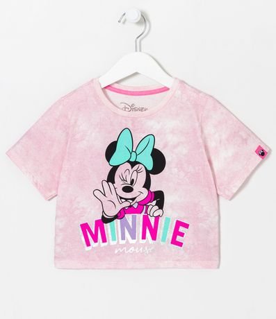 Blusa Cropped Infantil con Estampado Minnie - Talle 2 a 10 años 1