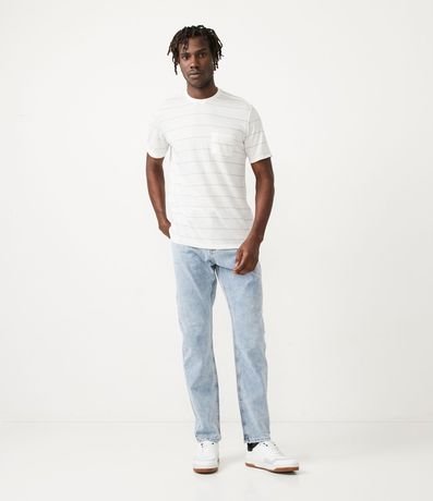 Pantalón Comfort Slim Jeans con Bolsillos 1