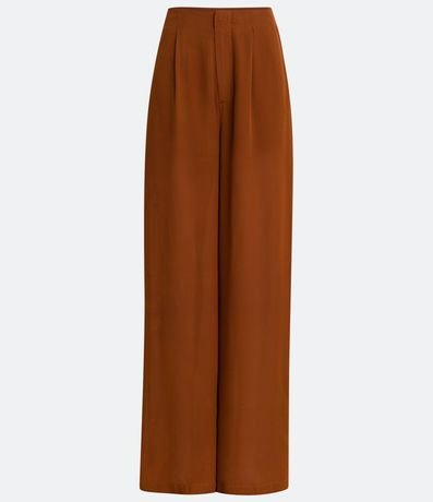 Pantalón Pantalona en Crepé con Pliegas 4