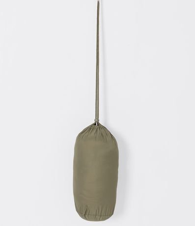 Campera Puffer en Poliamida con Cuello Alto 8