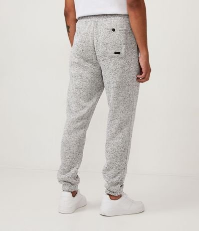 Pantalón con Cintura Elástica Cordón y Barra Ajustada 3