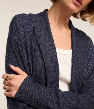 Cardigan Alargado de Punto 3