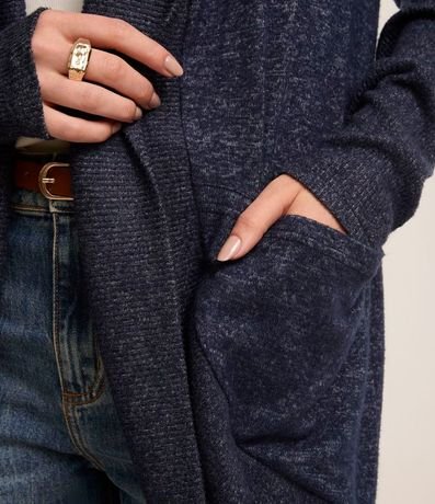 Cardigan Alargado de Punto 4