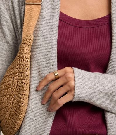 Cardigan Alargado de Punto 3