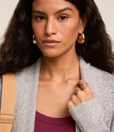 Cardigan Alargado de Punto 5