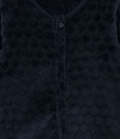 Mono Infantil en Plush con Textura de Lunares - Talle 0 a 24 meses 3