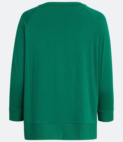 Blusa Básica en Viscosa sin Sisa con Manga 3/4 6