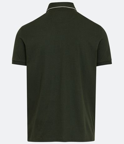 Polo Manga Corta sin Estampa en Algodón Peruano 5