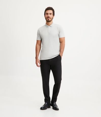 Remera Polo Manga Corta en Algodón 2