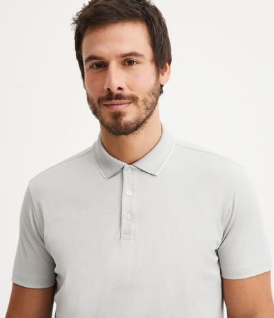 Remera Polo Manga Corta en Algodón 4