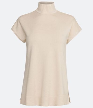 Blusa en Punto con Cuello Alto 7