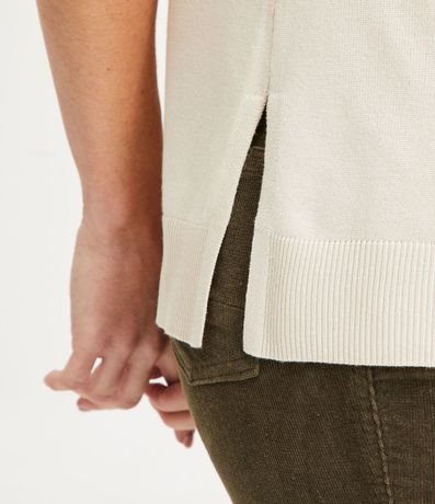 Blusa en Punto con Cuello Alto 6