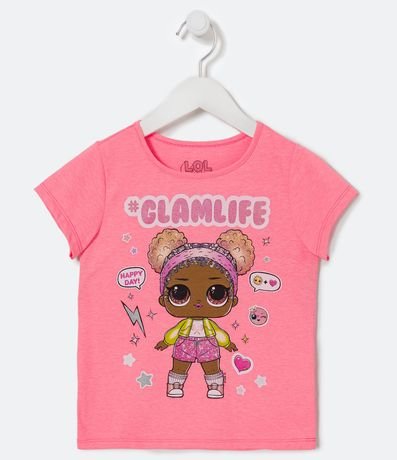 Blusa Infantil con Estampado Brillante Muñeca LOL - Talle 4 a 10 años 1