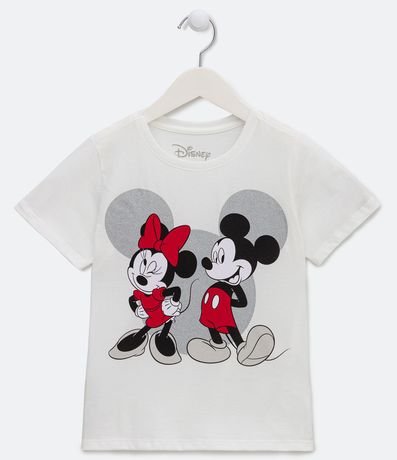 Remera Infantil Estampado Mickey y Minnie - Talle 3 a 10 años 1